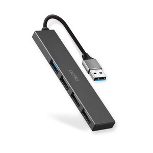 엑토 USB 3.0 앤 2.0 4포트 멀티허브 HUB-36, 그레이