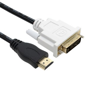 넥시 HDMI TO DVI 1.4Ver 케이블 NX-HDMI TO DVI 5M, 1개