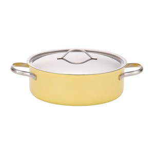 에델코첸 통3중 클래식L 전골냄비 인덕션 IH, 24cm, 허니옐로우