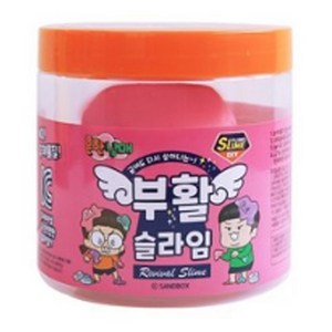보아스린 쁠루모 흔한남매 부활 슬라임, 핑크, 300g