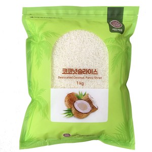 이든타운 건조 코코넛슬라이스, 1kg, 1개