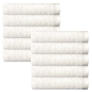 송월타월 호텔 수건 160g 40수 코마사, 아이보리, 10개