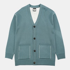 NII 공용 이중직 솔리드가디건 NNUBZWF8411