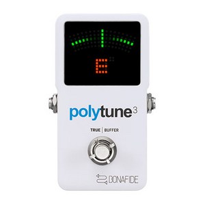 티씨일렉트로닉 6줄 동시 튜닝 PolyTune 3 페달튜너 버퍼, 1개