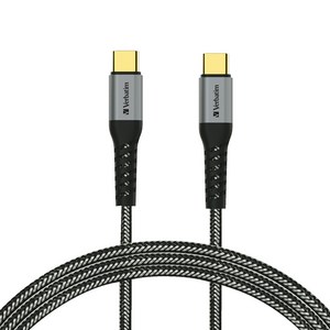 버바팀 케이블 케블라 21AWG E-mak 100W 200cm 66066, 그레이, 1개