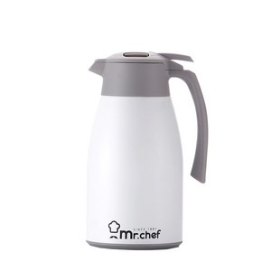 미스터셰프 고성능 진공보냉병 MR-CA1500, 1.5L, 내츄럴화이트, 1개