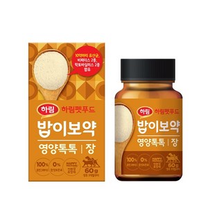 밥이보약 강아지 영양톡톡 영양제, 장건강/유산균, 60g, 1개