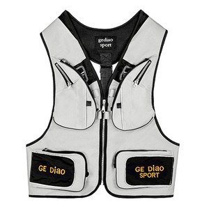 웨이딩 낚시 레저 조끼, 그레이