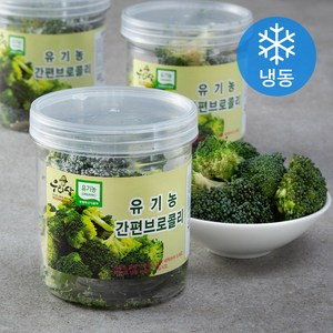 우리땅 유기농 인증 간편 브로콜리 (냉동), 100g, 3개