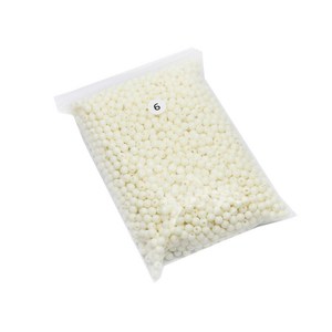 파티드레싱 캔디컬러 구슬 250g 6mm, 아이보리, 1개