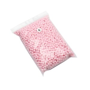 파티드레싱 캔디컬러 구슬 250g 6mm, 연분홍, 1개