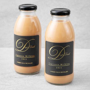 틸리셔스 딥다크 에스프레소 밀크티, 300ml, 2개