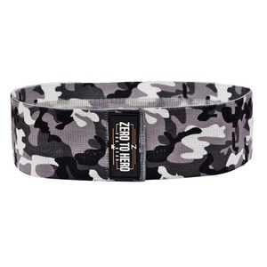 제로투히어로 힙업운동 탄성밴드, black camo, 1개