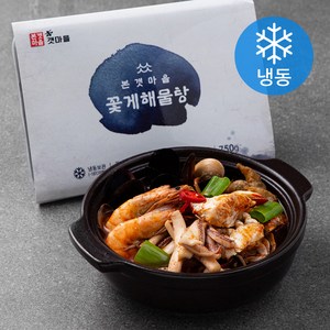 본갯마을 꽃게해물탕 650g + 해물탕 소스 100g 세트 (냉동), 1세트