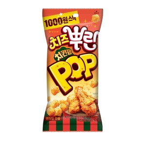 오리온 치즈뿌린 치킨팝, 65g, 1개