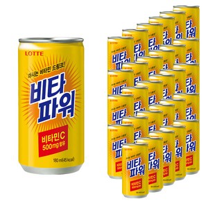 롯데 비타 파워, 180ml, 30개입
