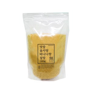 맛깔 바나나향 솜사탕 설탕 30인분, 300g, 1개