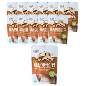 오희숙전통부각 새송이버섯칩, 30g, 12개