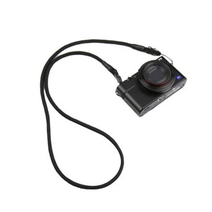 KOEM 컴팩트 카메라 넥스트랩 블랙 105cm, 1개