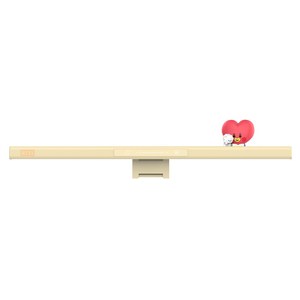 로이체 BT21 베이비 마이리틀버디 LED 모니터 램프, 타타, 1개