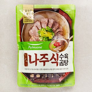 풀무원 반듯한식 나주식 수육곰탕 냉장, 450g, 1개