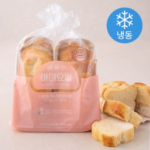 야미요밀 정성가득 채식 촉촉갈릭 쌀빵 2개입 (냉동), 480g, 1개