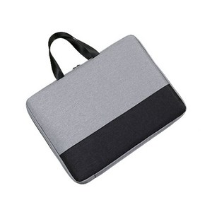 씨밀레 투톤 심플 긁힘방지 맥북 노트북 토트백 가방, 02 그레이