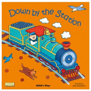 노부영 마더구스 세이펜 Down by the Station Paperback, 제이와이북스