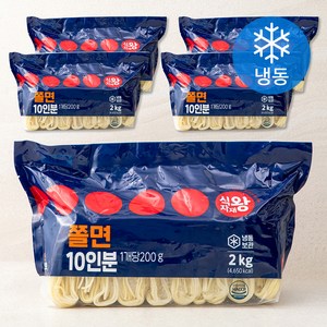 식자재왕 쫄면 (냉동), 2kg, 5개