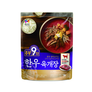 주부9단 목우촌 한우 육개장, 450g, 1개