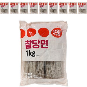 식자재왕 찰당면, 10개, 1kg