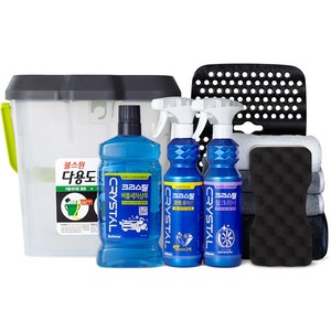 불스원 크리스탈 세차용품 10종 세트, 1세트