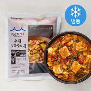 프레시지 백년가게 운채 청국장찌개 (냉동), 1개, 500g