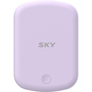 스카이 필 10000mAh 미니 맥세이프 호환 고속충전 20W PD 유무선 보조배터리 C타입, 퍼플, SKY-WX1Mag