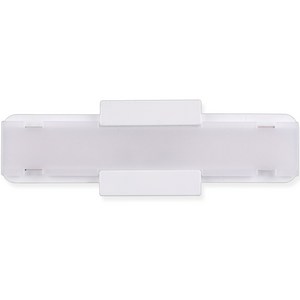 원하 라인아트 부속품 ᅳ자 연결부속 LED2W 전구색, 화이트