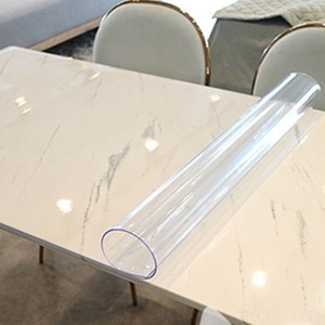 예피아 PVC 투명매트 모서리라운딩, 80cm x 160cm x 3mm, 투명