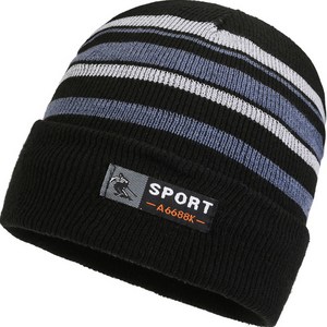 헨센 남성 겨울 방한 비니 모자 sport