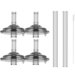 베베락 국산 아이와 교체용 빨대 꼭지 4p + 교체용 스트로우 2p + PP솔 세트 210ml, 1세트