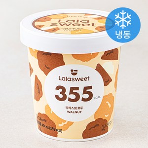 라라스윗 호두 컵 아이스밀크 (냉동), 1개, 474ml