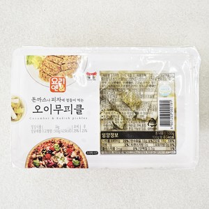 일가집 요리엔 오이무피클, 1kg, 1개