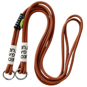 데일리리빙 귀여운 탈부착 핸드폰 스트랩 L, 브라운, 1개