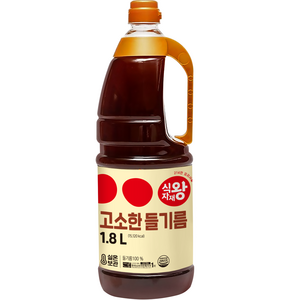 식자재왕 고소한 들기름, 1개, 1.8L