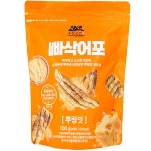 빠삭어포 뿌링잇, 100g, 1개