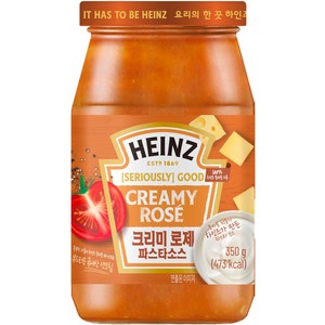 하인즈 크리미 로제 파스타 소스, 350g, 1개