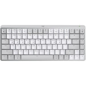 로지텍 MX MECHANICAL MINI FOR MAC 무선 기계식 텐키리스 키보드, 페일그레이, YR0081, 갈축