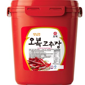 오복식품 고추장 용기, 17kg, 1개