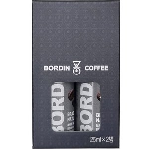 보르딘 콜드브루 더치커피 원액 브라질 내추럴, 25ml, 2개입, 1개