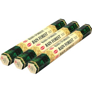 HEM 인센스 스틱 20개입 x 3p 세트, 레인 포레스트