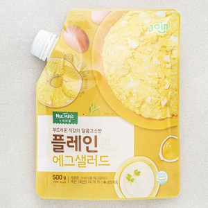 누테이블 플레인 에그샐러드, 500g, 1개