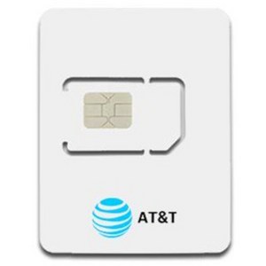 심통 AT&T 미국 유심칩, 15일, 매일 1GB 소진후 저속 무제한, 1개